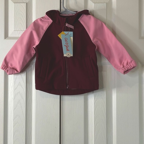 Cat & Jack Boys Lightweight Wind Resistant Jacket Size 12 M - Picture 1 of 11